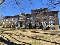 The outside of the Lincoln School building in Cranford, NJ.
